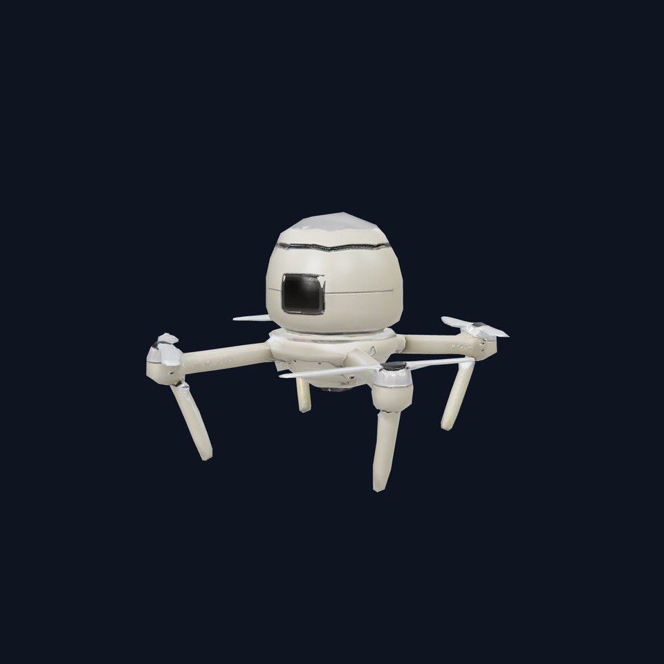 Desert Surveillance Drone model pack
